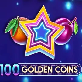 100 Golden Coins online game logo by Amusnet Interactive on leon-casino.org