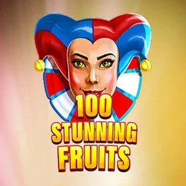 Slots logo of 100 Stunning Fruits from SYNOT Games at Leon Casino