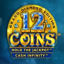 12 Coins Grand Diamond Edition slot visual from Wazdan available on leon-casino.org