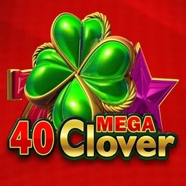 40 Mega Clover logo by Amusnet Interactive at Leon Casino