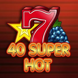 Slots logo of 40 Super Hot from Amusnet Interactive at Leon Casino