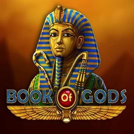 Slots logo of Book of Gods from BF Games at Leon Casino