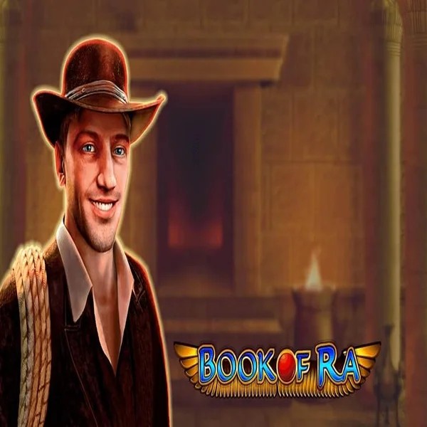 Book of Ra casino game by Greentube – featured logo at Leon Casino
