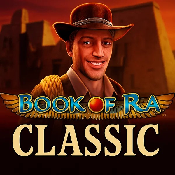 Book of Ra Classic online game logo by Novomatic on leon-casino.org