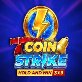 Coin Strike Hold and Win slot logo by Playson at Leon Casino