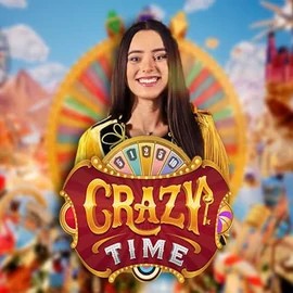 Enjoy Crazy Time by Evolution – logo hosted on leon-casino.org