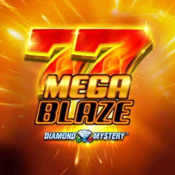 Official Slots logo: Diamond Mystery Mega Blaze by Greentube at Leon Casino