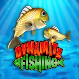 Dynamite Fishing logo – Slots by Inspired Gaming at Leon Casino
