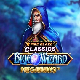 Try Fire Blaze Blue Wizard Megaways slot by Rarestone Gaming on leon-casino.org – logo image