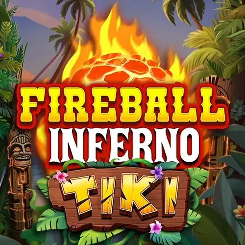 Fireball Inferno Tiki logo by NetEnt at Leon Casino