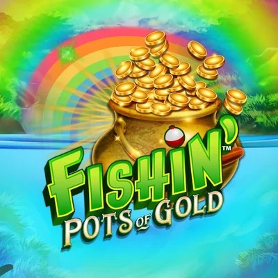 Fishin Pots Of Gold by Gameburger Studios, showcased at leon-casino.org – game logo