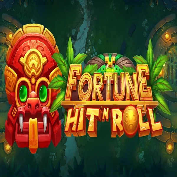 Fortune Hit'n Roll slot logo by Pragmatic Play at Leon Casino