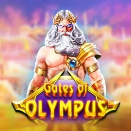Gates of Olympus logo – Slots by Pragmatic Play at Leon Casino