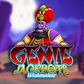 Genie Jackpots Wishmaker logo – Jackpots by Blueprint Gaming at Leon Casino