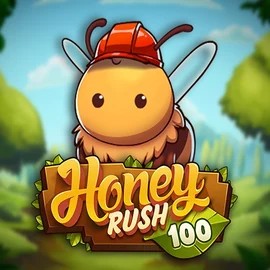 Honey Rush 100 slot logo by Play’n GO at Leon Casino