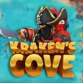 Krakens Cove slot logo by Relax Gaming at Leon Casino