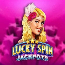 Lucky Spin Jackpots logo by Novomatic Leon Casino