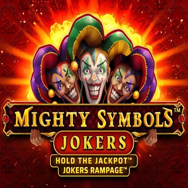 Mighty Symbols Joker logo by Wazdan Leon Casino