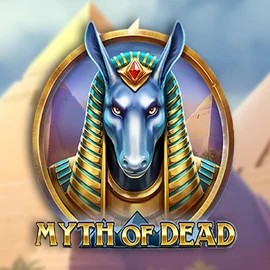 Slots logo of Myth of Dead from Play’n GO at Leon Casino