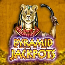 Pyramid Jackpots online game logo by King Show Games on leon-casino.org