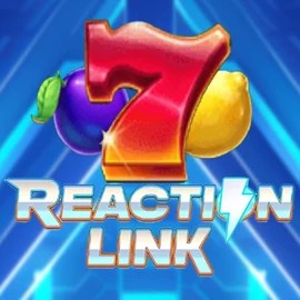 Reaction Link slot logo by Playtech at Leon Casino