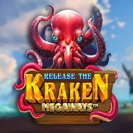 Release the Kraken Megaways logo by Pragmatic Play at Leon Casino