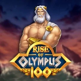 Slots logo of Rise of Olympus 100 from Play’n GO at Leon Casino