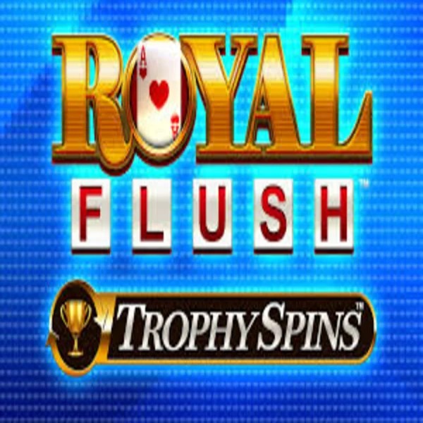Royal Flush Trophy Spins online game logo by Greentube on leon-casino.org