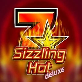 Sizzling Hot Deluxe logo by Novomatic Leon Casino