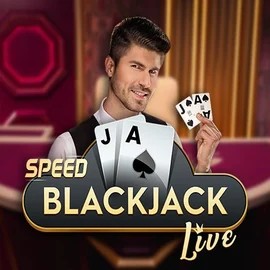 Speed Blackjack logo by Pragmatic Play at Leon Casino