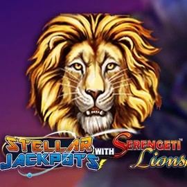 Enjoy Stellar Jackpots with Serengeti Lions by Lightning Box Game – logo hosted on leon-casino.org