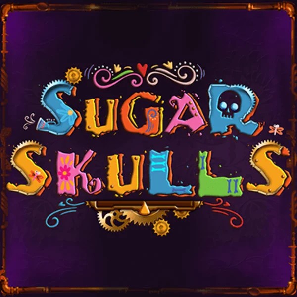 Sugar Skulls online game logo by Booming Games on leon-casino.org
